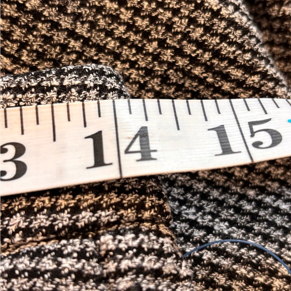 H&M Black Gray White Tweed Pants Slacks - Excellent Condition - Comfortable - 4 - Picture 5 of 7